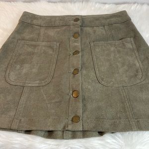 Altar’s State Button Down Skirt